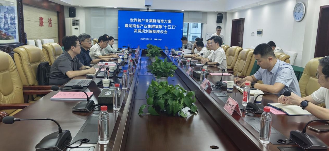正式起航！湖南省蓄勢聚能駛向世界級產業集群新未來 ——我院作為智庫支持